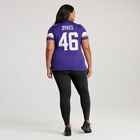 Women's Nike Aaron Dykes Purple Minnesota Vikings Team Game Jersey