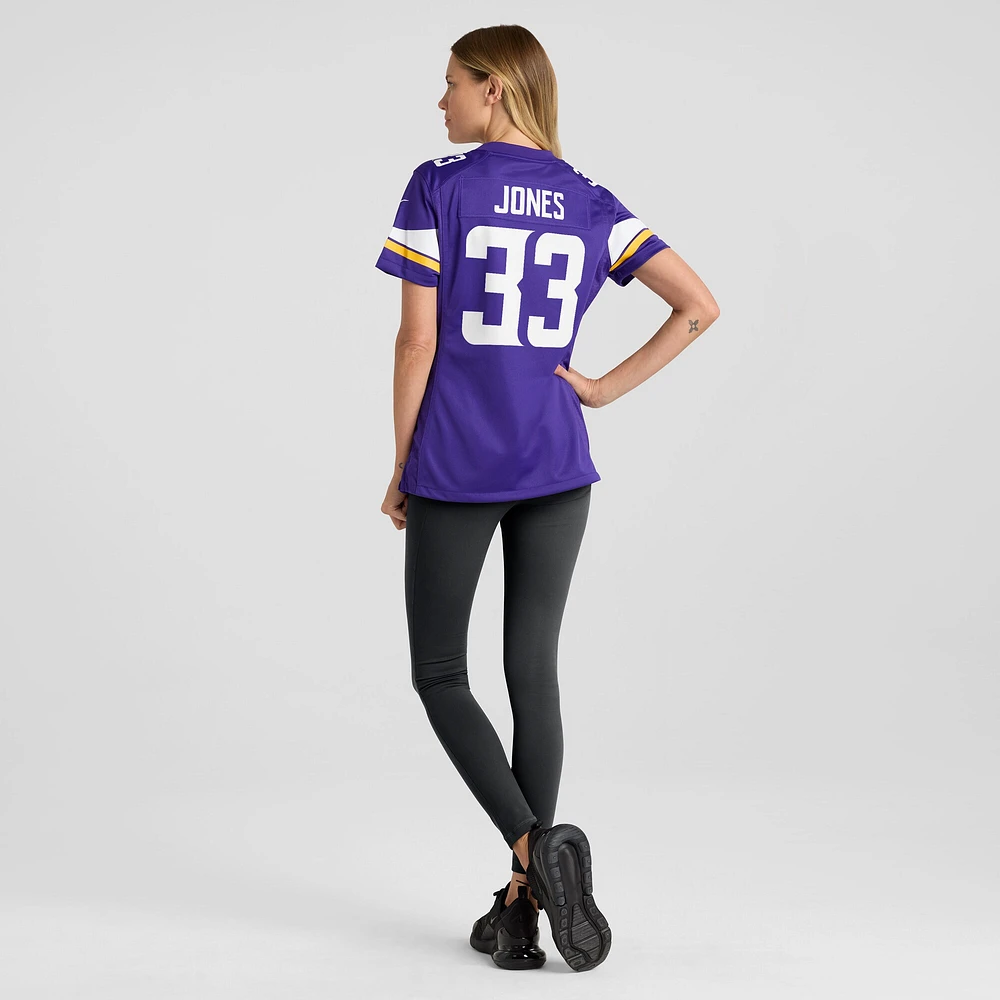 Women's Nike Aaron Jones Purple Minnesota Vikings Game Player Jersey