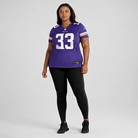 Maillot de joueur jeu Nike Aaron Jones violet Minnesota Vikings pour femme