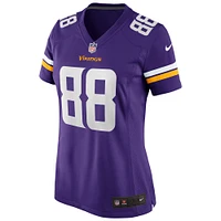 Maillot de joueur retraité Nike Alan Page des Minnesota Vikings pour femme, violet