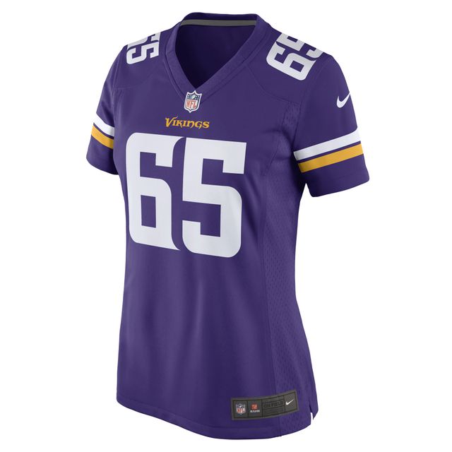 Maillot de joueur jeu Nike Austin Schlottmann violet Minnesota Vikings pour femme