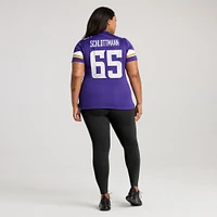 Maillot de joueur jeu Nike Austin Schlottmann violet Minnesota Vikings pour femme