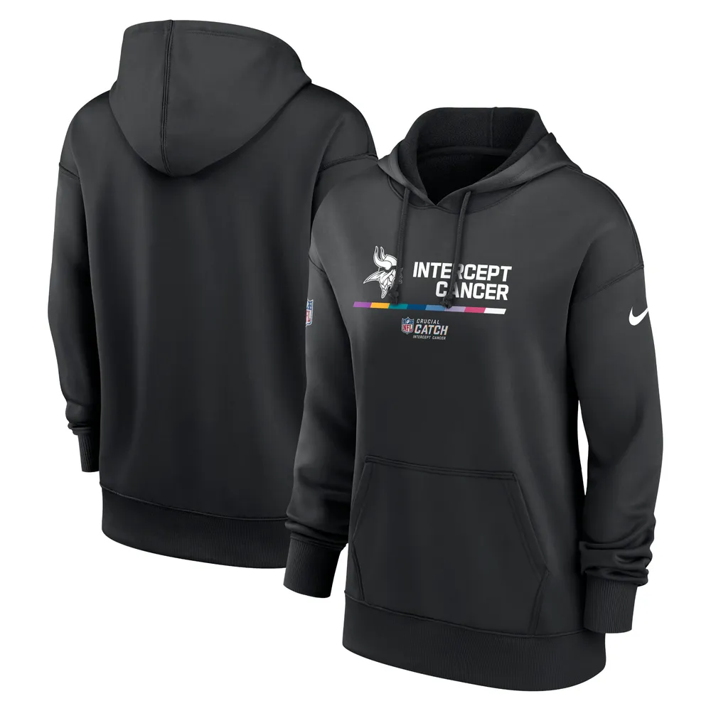 Minnesota Vikings Nike Sideline Team Performance Pullover Hoodie