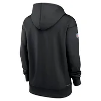 Chandail à capuchon Therma Performance pour femme Nike Minnesota Vikings 2022 NFL Crucial Catch - noir