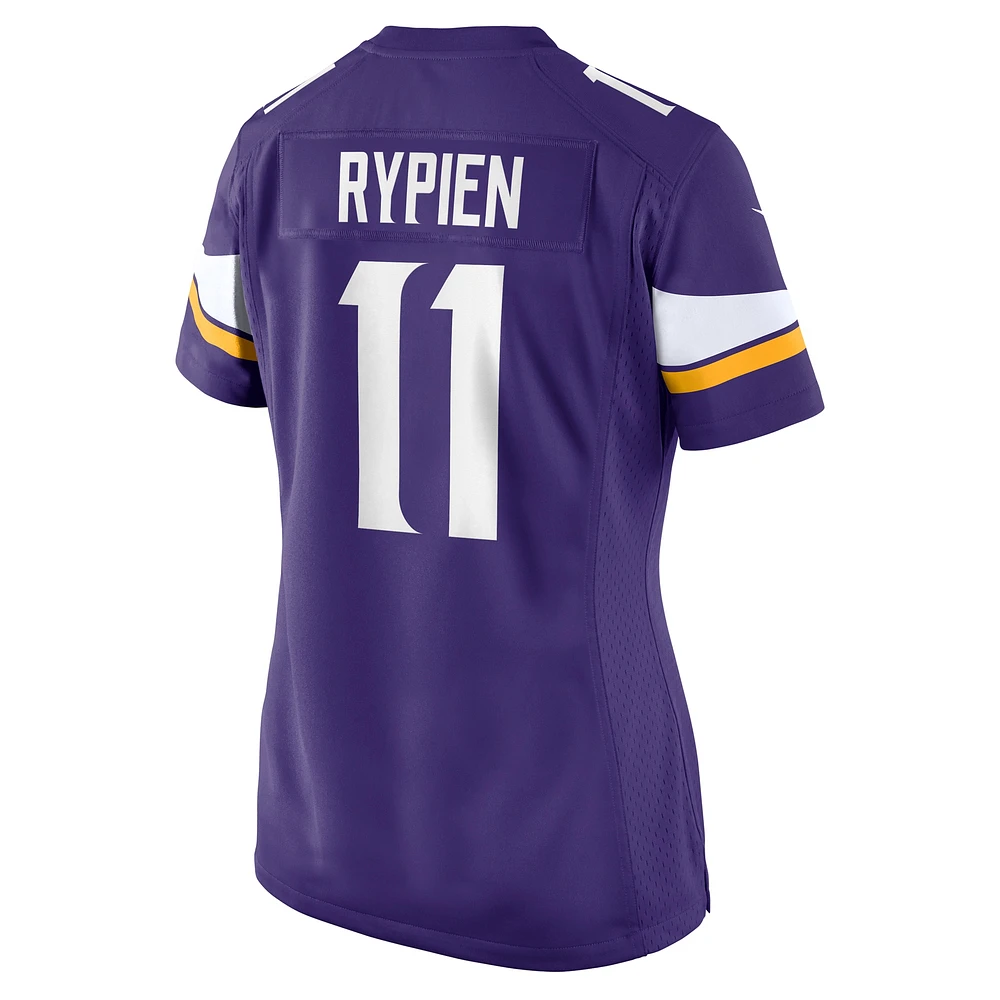 Maillot Nike Brett Rypien violet pour femme des Vikings du Minnesota