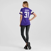 Women's Nike Cam Akers  Purple Minnesota Vikings Game Jersey