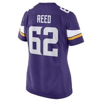 Women's Nike Chris Reed Purple Minnesota Vikings Game Player Jersey