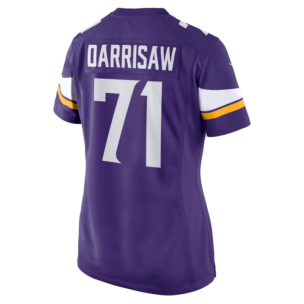 Women's Nike Christian Darrisaw Purple Minnesota Vikings Game Jersey