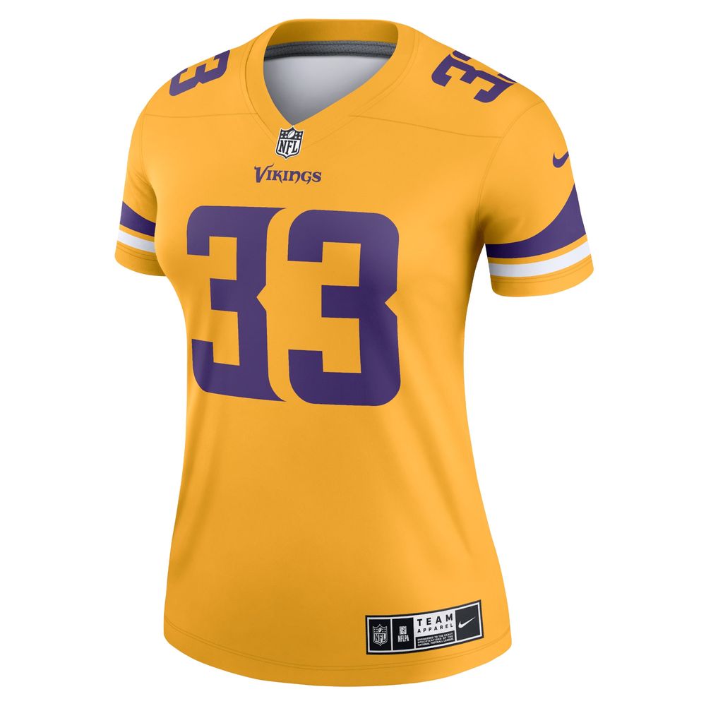 Youth Nike Dalvin Cook Gold Minnesota Vikings Team Inverted Game Jersey Size: Medium