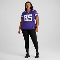 Maillot de match Nike Daylen Baldwin violet des Vikings du Minnesota pour femme