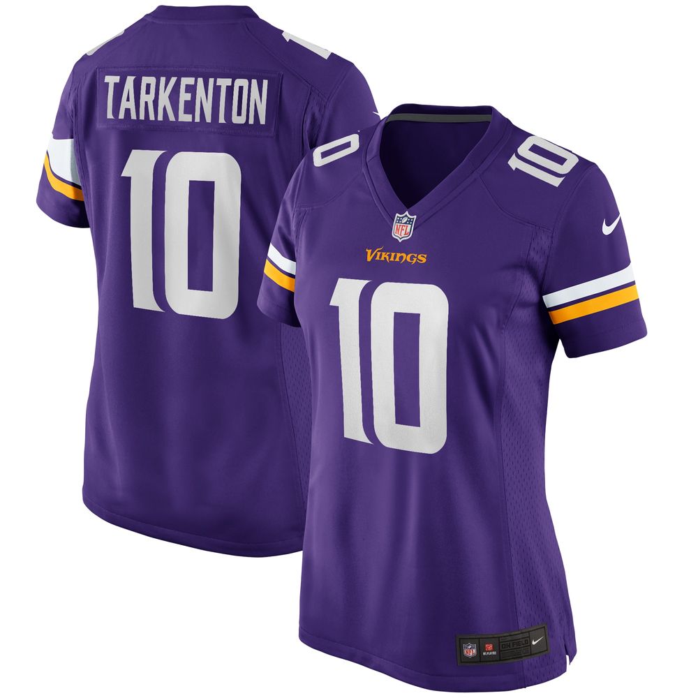 Women's Nike Fran Tarkenton Purple Minnesota Vikings Game Retired Player Jersey