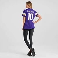 Maillot de joueur retraité Nike Fran Tarkenton violet des Minnesota Vikings pour femme