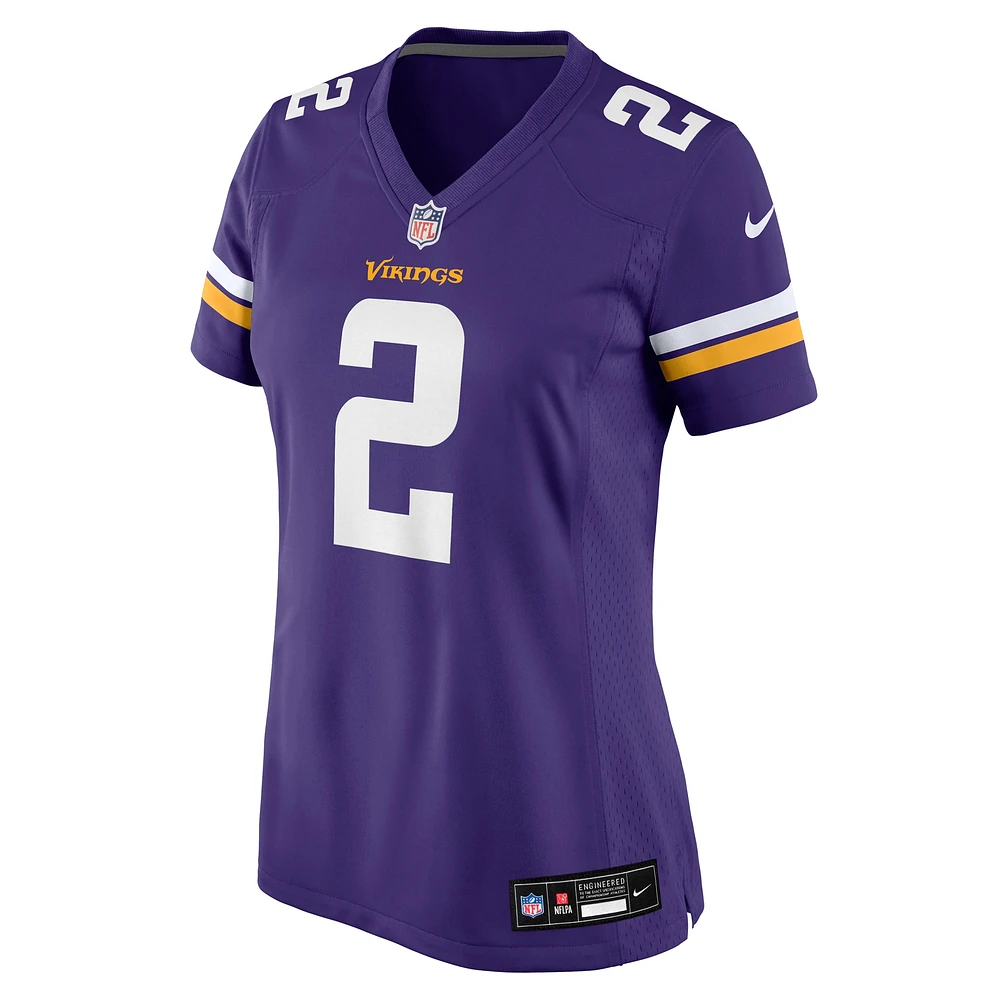 Women's Nike Isaiah Rodgers  Purple Minnesota Vikings Team Game Jersey