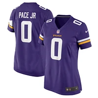 Maillot de match Nike Ivan Pace Jr violet pour femme des Minnesota Vikings