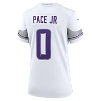 Maillot de joueur jeu alternatif des Minnesota Vikings Nike Ivan Pace Jr pour femme, blanc