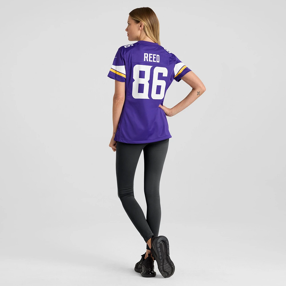 Women's Nike Jake Reed Purple Minnesota Vikings Retired Player Game Jersey