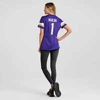 Women's Nike Jalen Nailor  Purple Minnesota Vikings Team Game Jersey