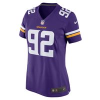 Women's Nike James Lynch Purple Minnesota Vikings Game Player Jersey