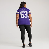 Maillot de match Nike Jeremy Flax violet Minnesota Vikings pour femme