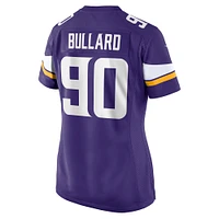 Women's Nike Jonathan Bullard  Purple Minnesota Vikings Game Jersey