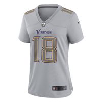 Justin Jefferson Minnesota Vikings Nike Youth Atmosphere Game Jersey - Gray