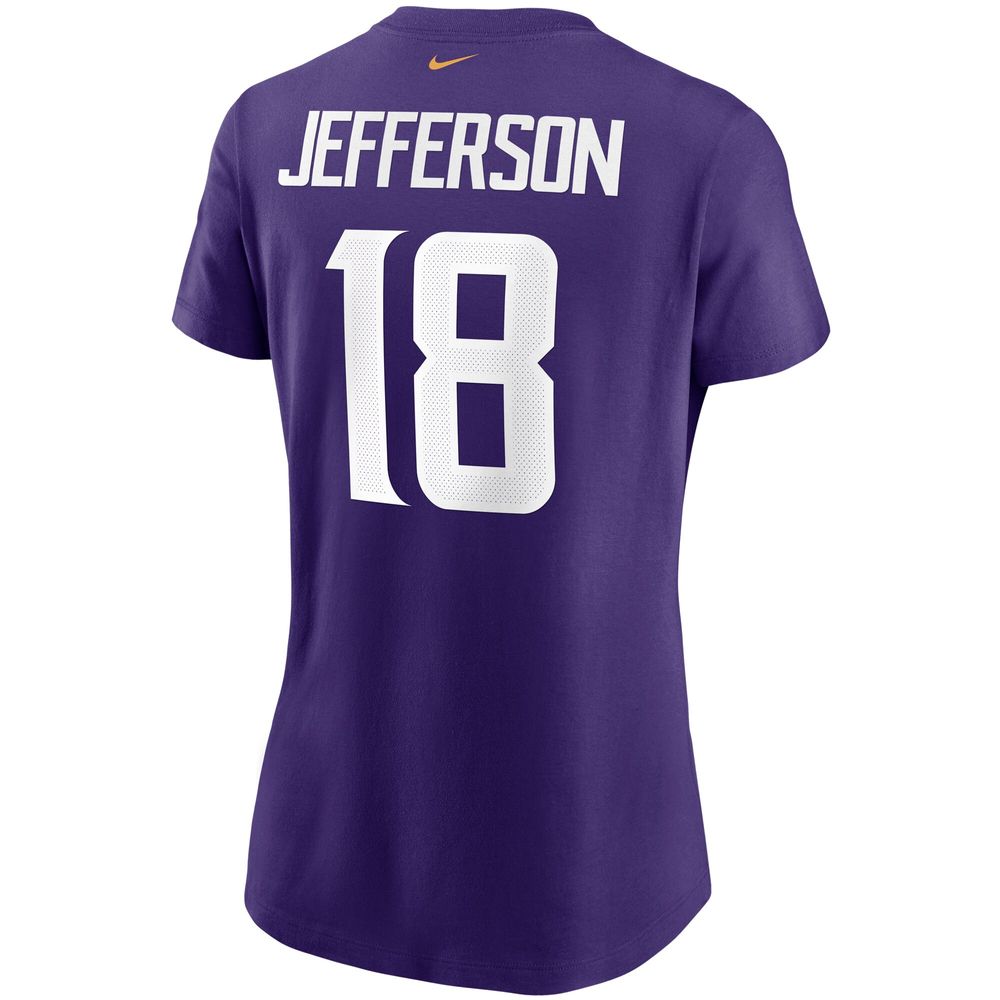 Youth Nike Justin Jefferson Purple Minnesota Vikings Game Jersey Size: Large