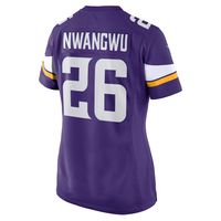 Women's Nike Kene Nwangwu Purple Minnesota Vikings Game Jersey