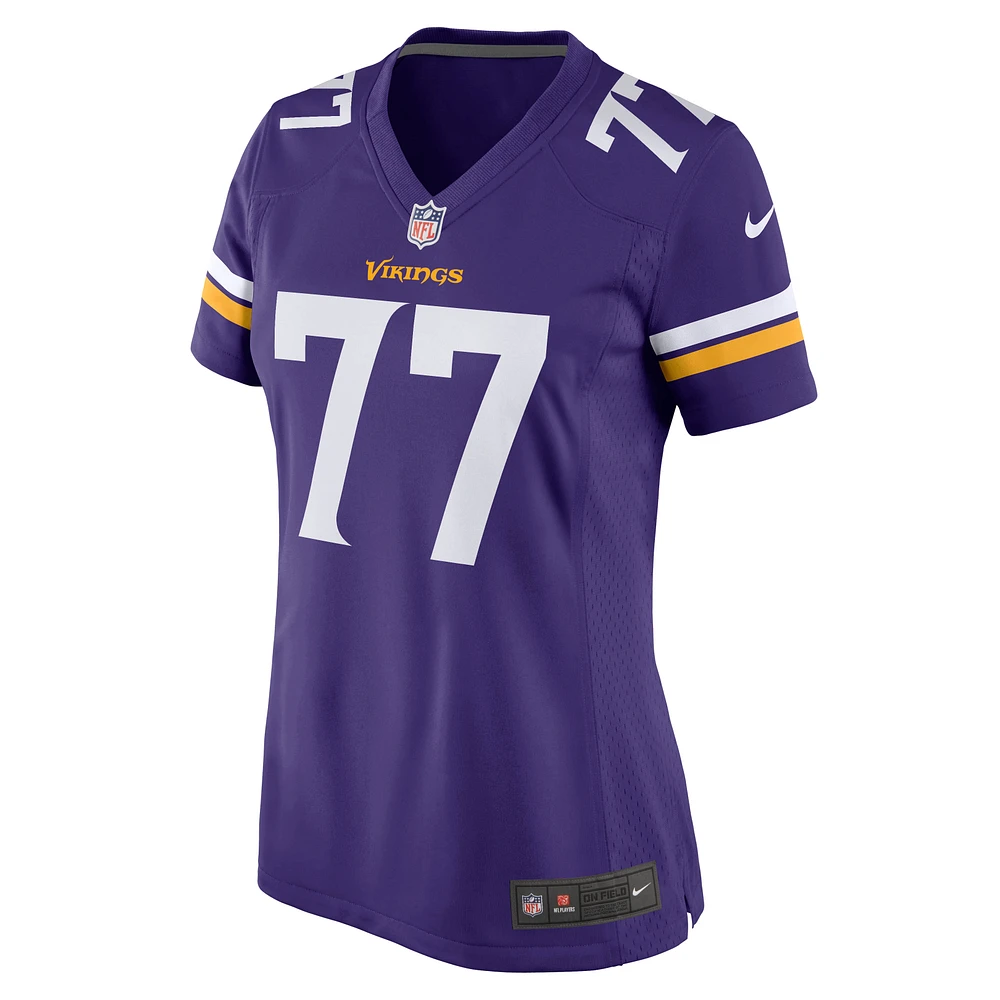 Women's Nike Korey Stringer Purple Minnesota Vikings Retired Player Jersey