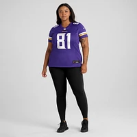 Women's Nike Malik Knowles  Purple Minnesota Vikings Team Game Jersey