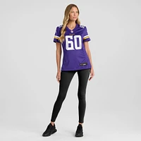Women's Nike Marcellus Johnson  Purple Minnesota Vikings Team Game Jersey