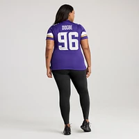 Maillot de match l'équipe Nike Michael Dogbe violet des Vikings du Minnesota pour femme