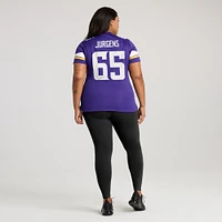 Maillot de match Nike Michael Jurgens violet des Vikings du Minnesota pour femme