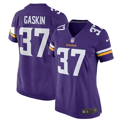 Women's Nike Myles Gaskin  Purple Minnesota Vikings Team Game Jersey