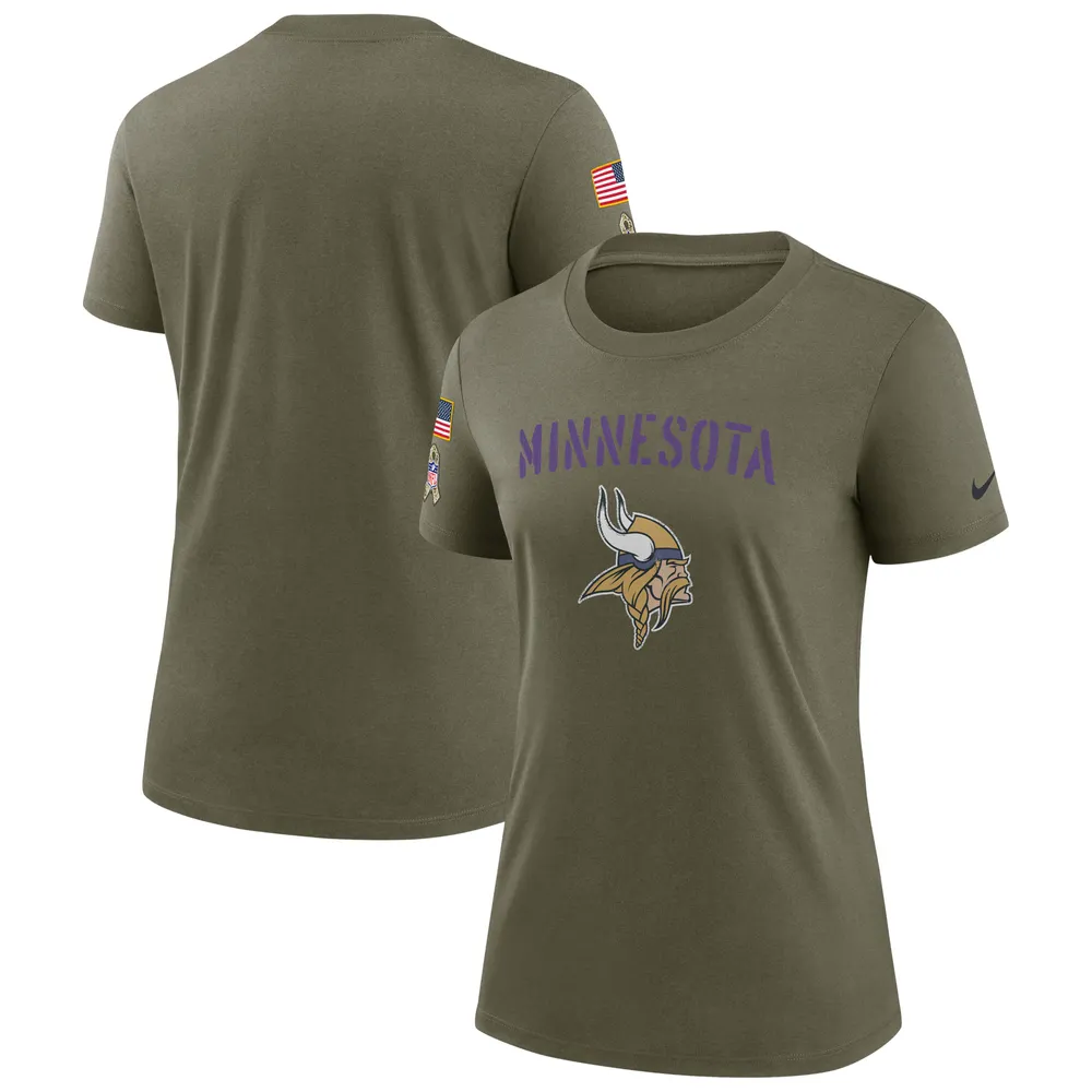 Lids Minnesota Vikings Nike Women's 2022 Salute To Service Legend T-Shirt -  Olive