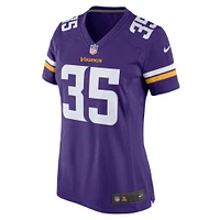 Maillot de joueur Nike Parry Nickerson pour femme Minnesota Vikings Domicile pourpre