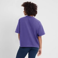 Women's Nike Purple Minnesota Vikings Glory Arch Boxy T-Shirt