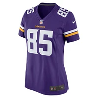 Maillot de match Nike Robert Tonyan violet pour femme des Minnesota Vikings