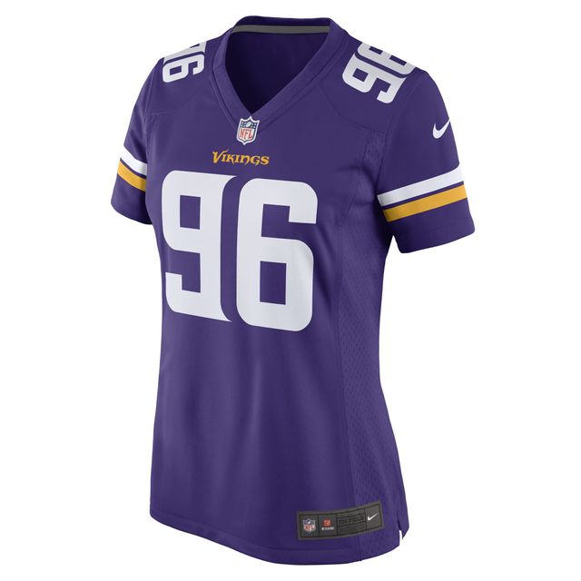 Maillot de joueur jeu Nike Ross Blacklock violet Minnesota Vikings pour femme