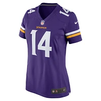 Maillot de match l'équipe Nike des Vikings du Minnesota, violet, Sam Darnold, pour femme