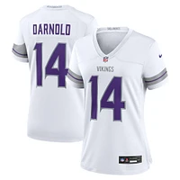 Maillot de joueur jeu alternatif des Minnesota Vikings Nike Sam Darnold pour femme, blanc