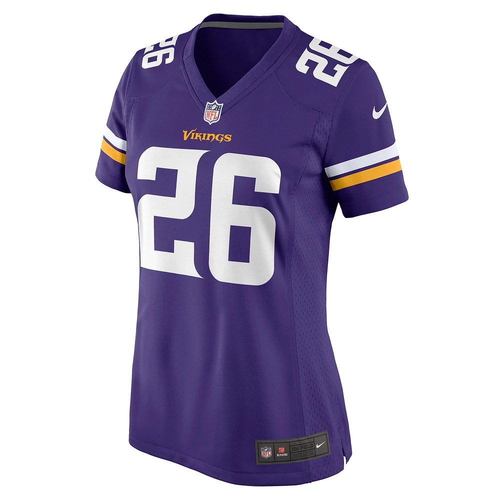 Maillot de match violet Nike Theo Jackson pour femme des Minnesota Vikings