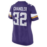 Women's Nike Ty Chandler Purple Minnesota Vikings Game Player Jersey