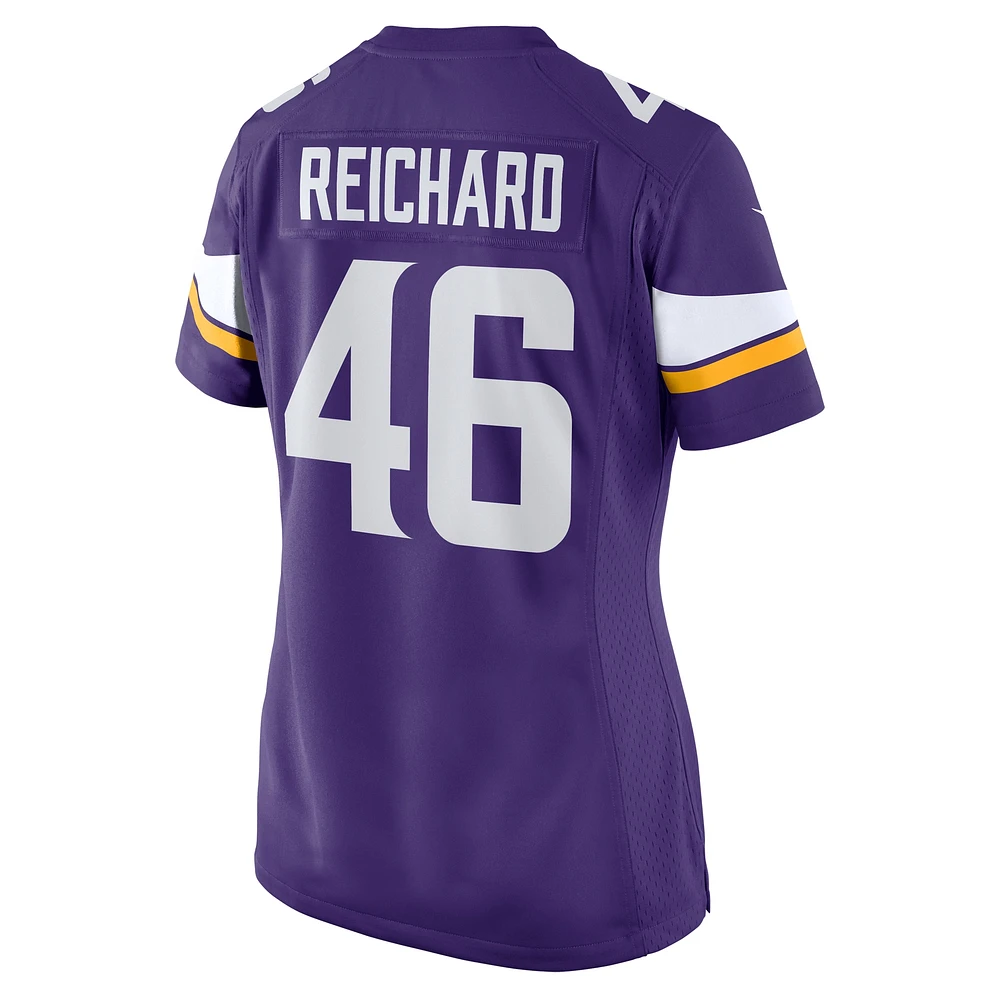 Women's Nike Will Reichard  Purple Minnesota Vikings Game Jersey