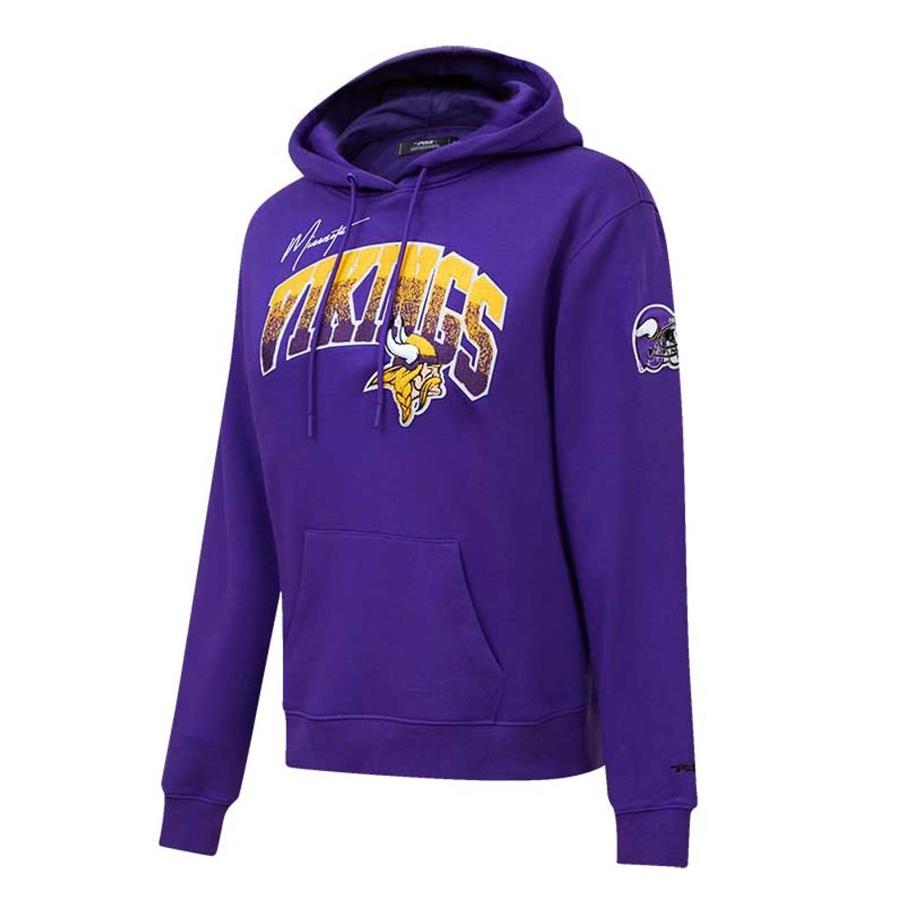 Women's Minnesota Vikings Pro Standard Purple Local Patch Pullover Hoodie