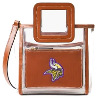 Women's STAUD  Minnesota Vikings Clear Mini Shirley Bag