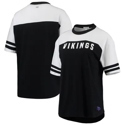 Minnesota Vikings Nike Team Tri-Blend T-Shirt - Heather Black