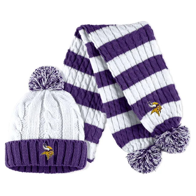 47 Women's Minnesota Vikings Meeko Purple Cuffed Knit Hat