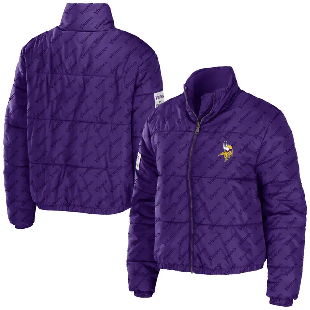 The Wild Collective Women's Minnesota Vikings Denim Jacket