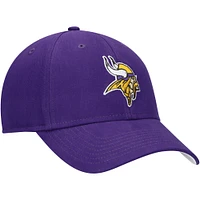 Youth '47 Purple Minnesota Vikings Basic MVP Adjustable Hat