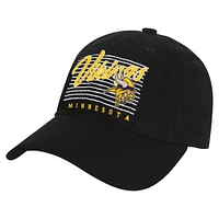 Youth Black Minnesota Vikings Retro Wooly Adjustable Hat